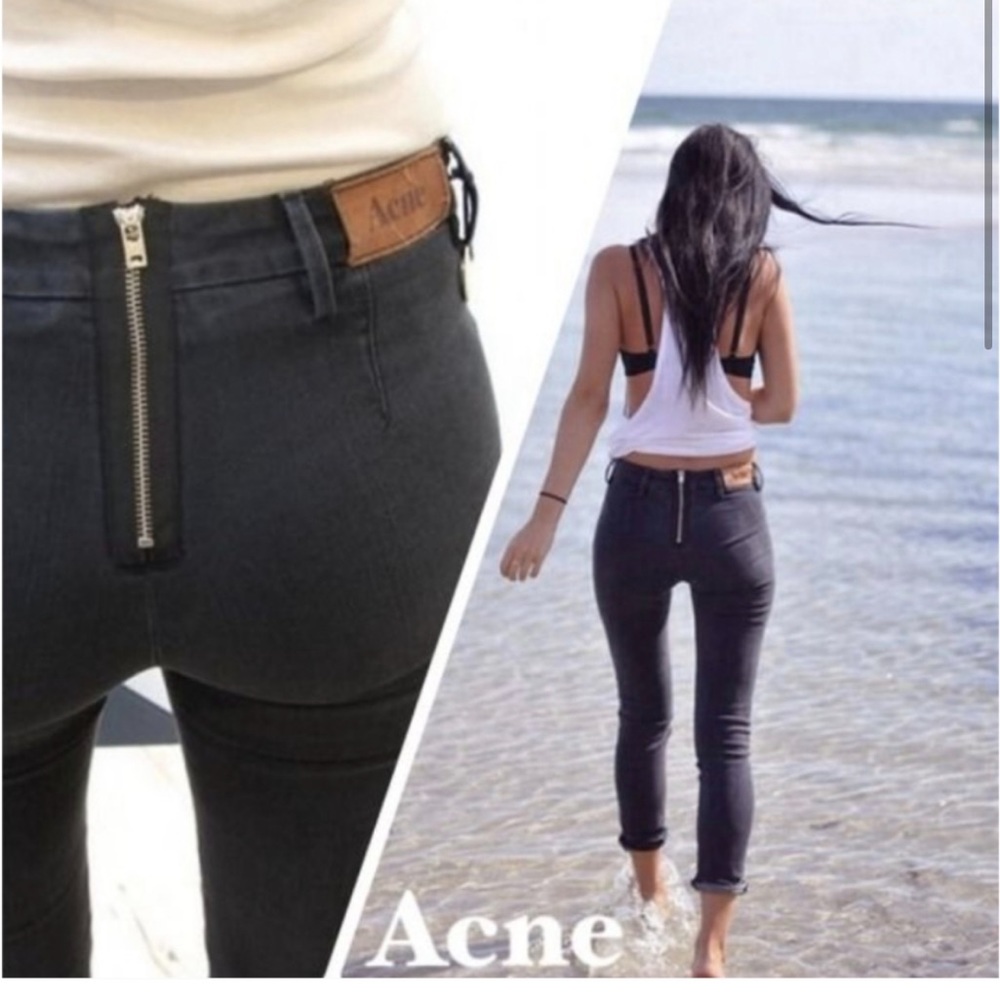 Acne jeans dark blue size 23